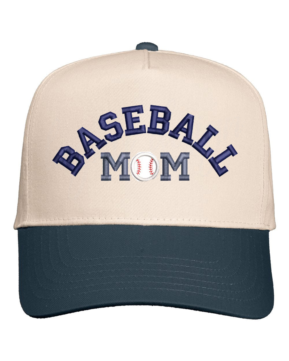 Baseball Mom Embroidered Cap