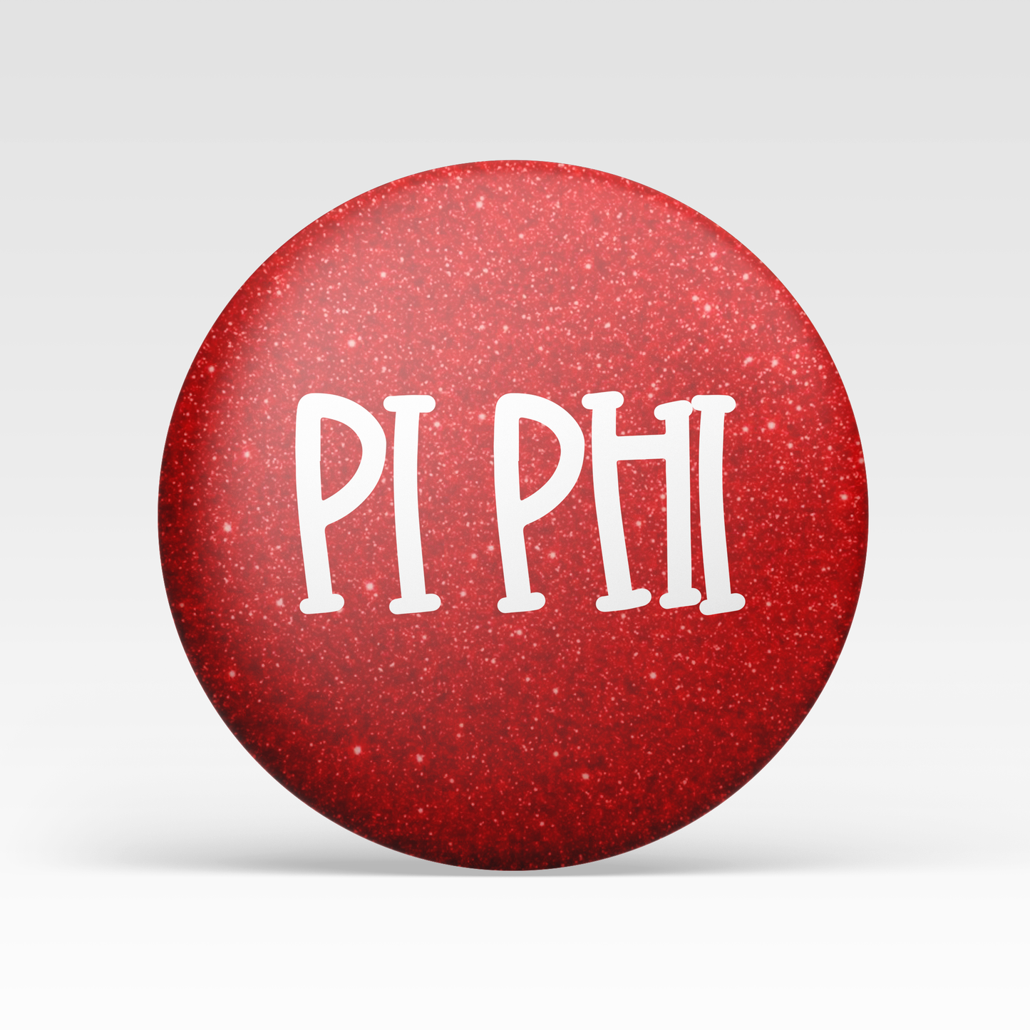 Pi Beta Phi Red Glitter