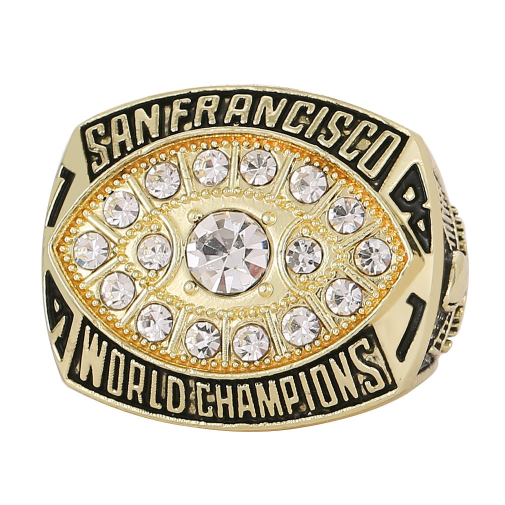 1981 San Francisco Football Championship XVI Ring - Limited Edition Rare Collectible for football Fans