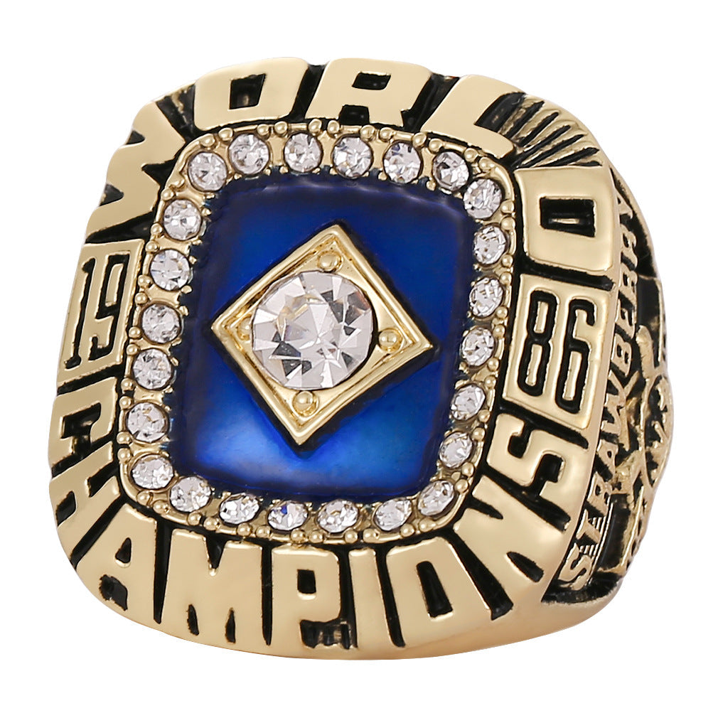 1986 New York Baseball Championship Ring Replica – Fan Collectible