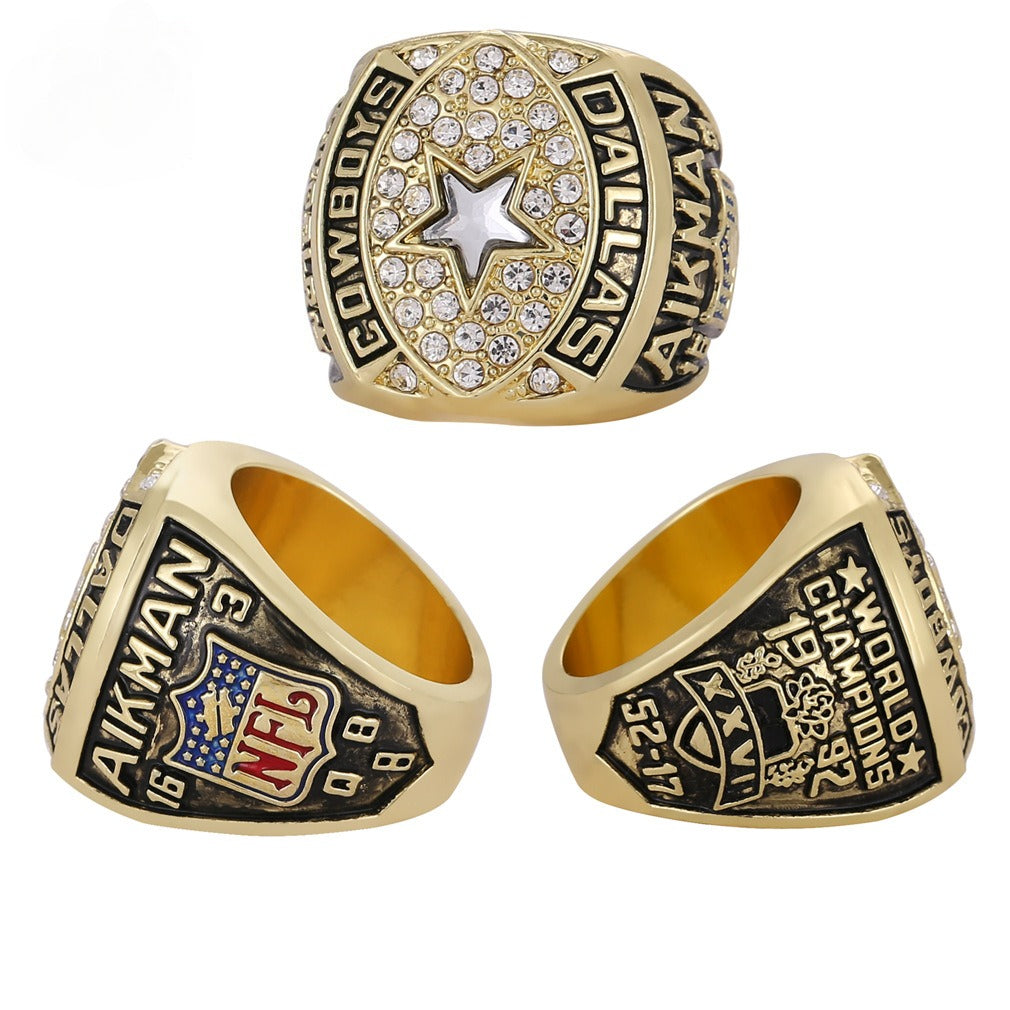 1992 Dallas Football Championship XXVII Ring – Limited Edition Collectible Fan Jewelry