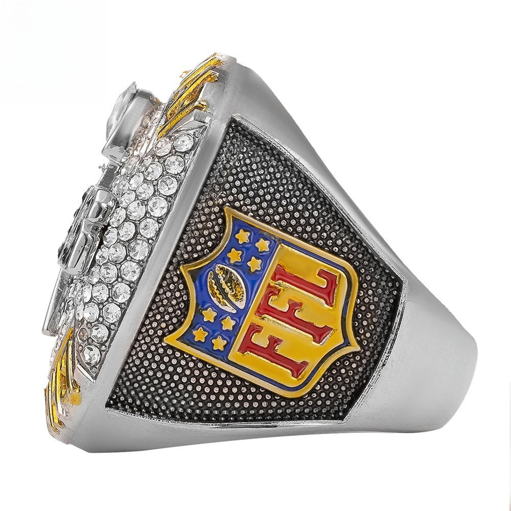 2024 Fantasy Football League Championship Ring – Collectible Sports Gift for Fans