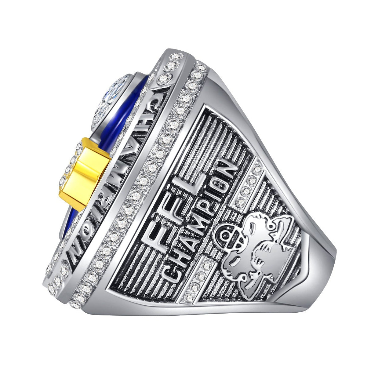 2025 Fantasy Football Championship Ring – Commemorative Gift for Football Fans