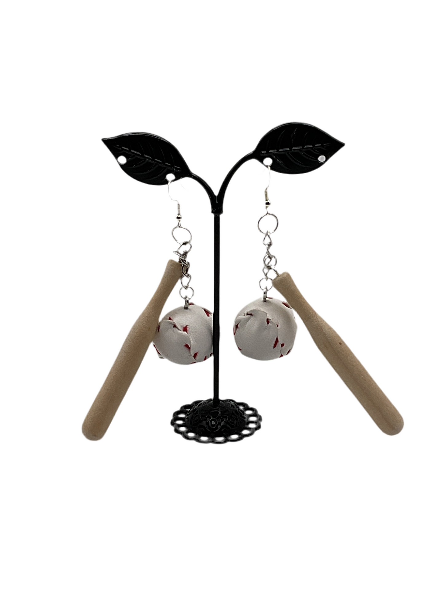 Baseball Earrings