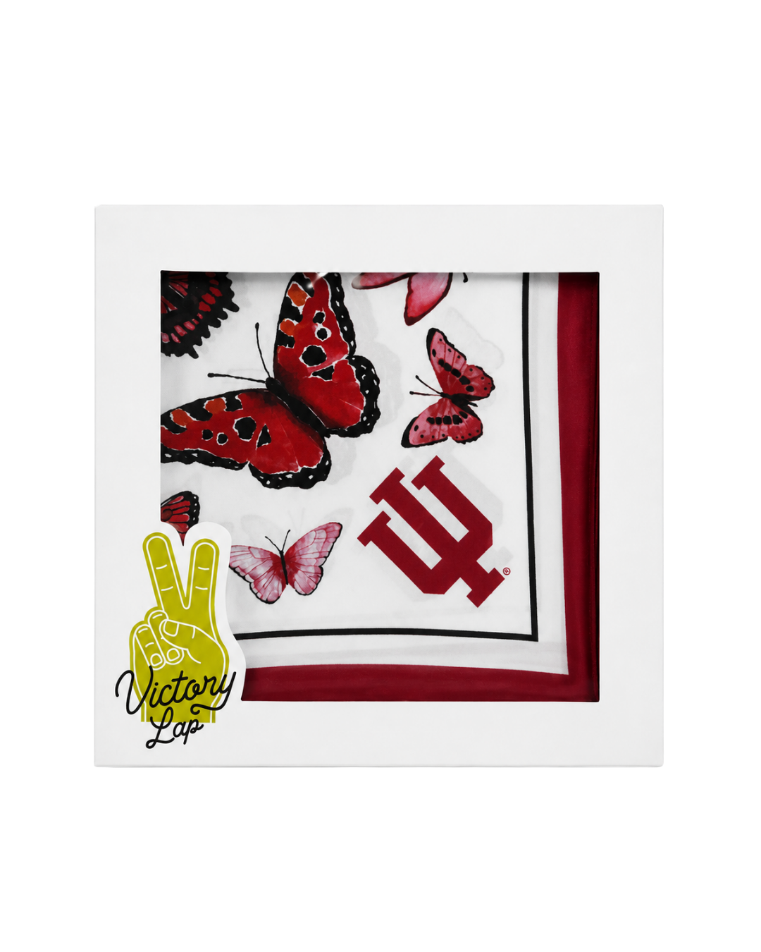 Indiana University Square Silk Scarf
