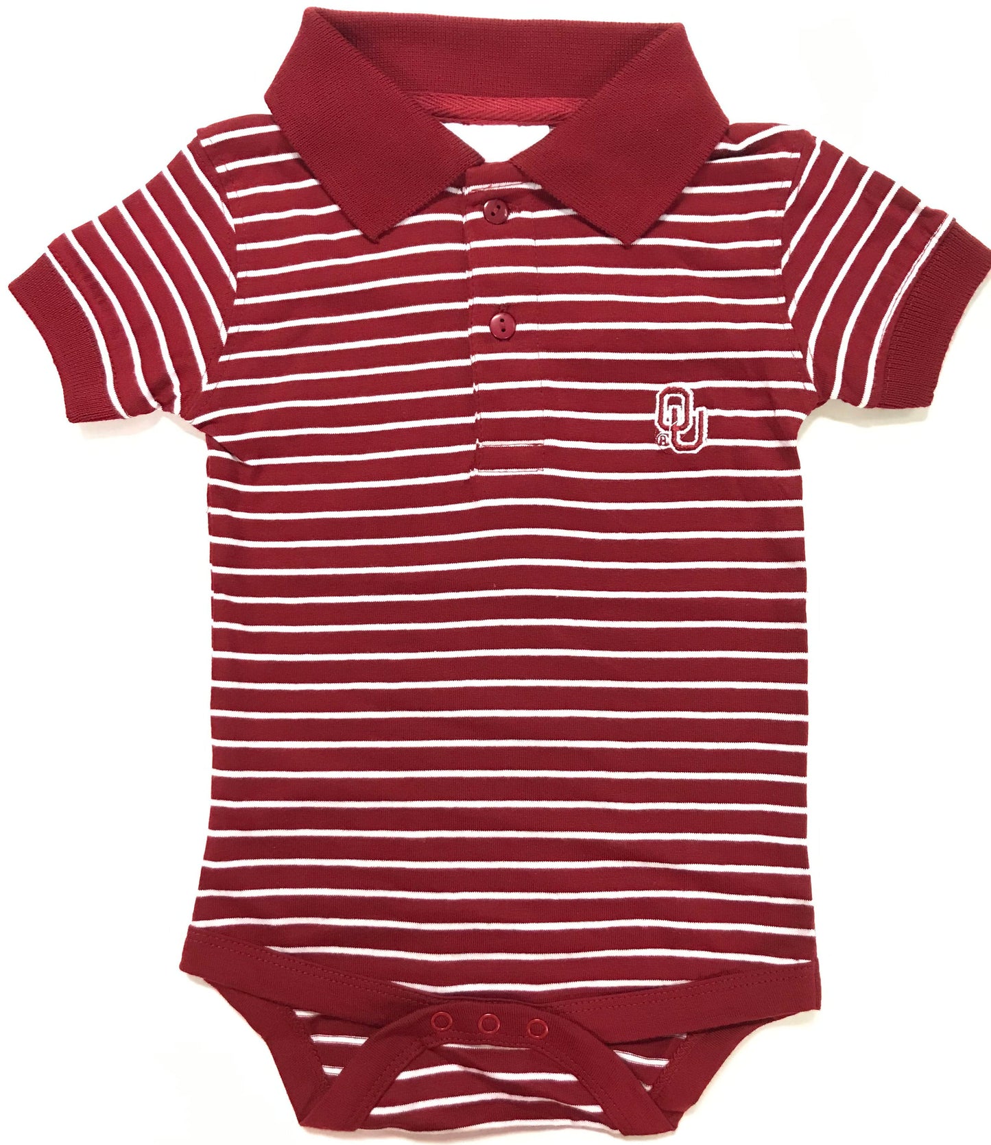 Oklahoma Jersey Stripe Golf Creeper
