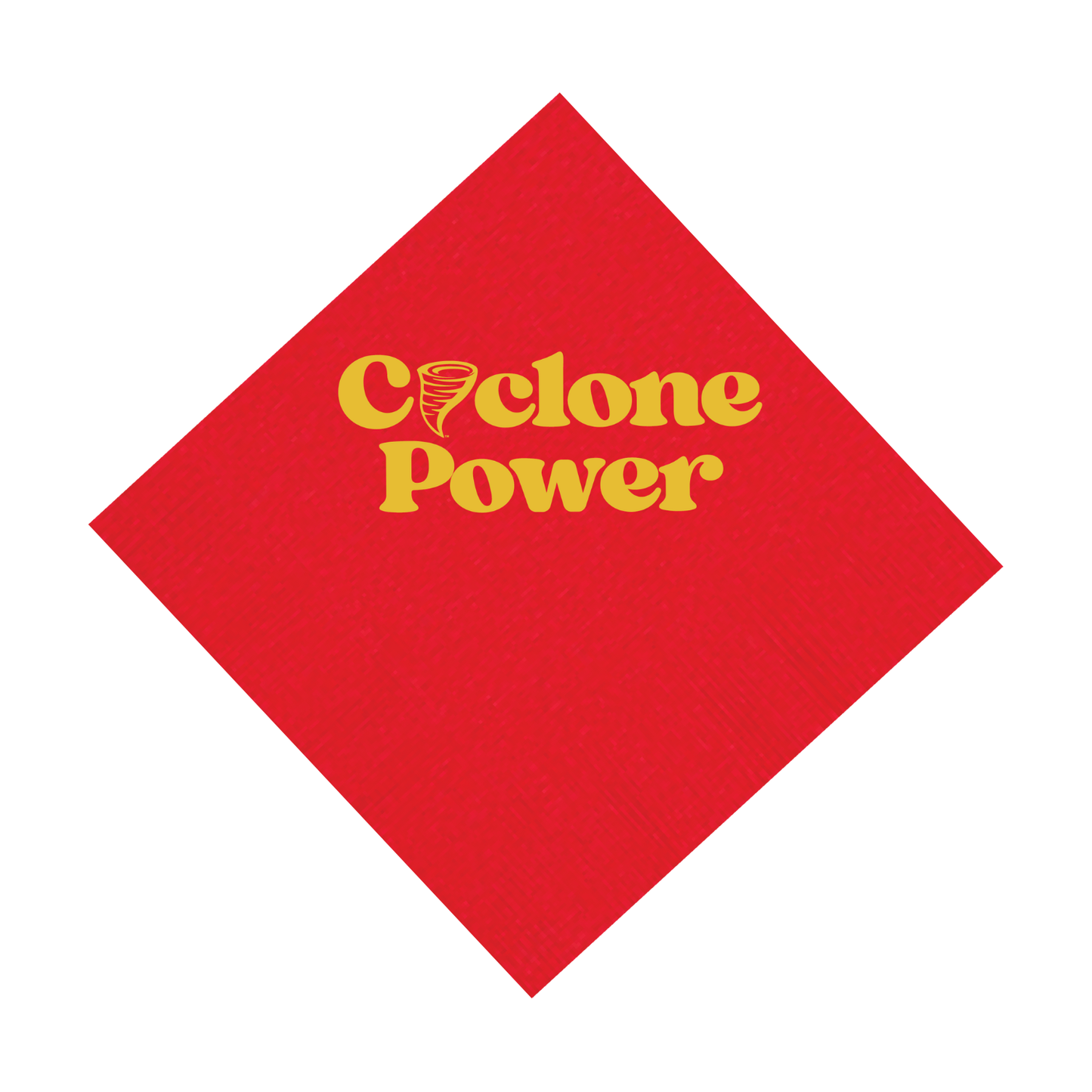 Iowa State Red 3 ply Napkins Set of 25