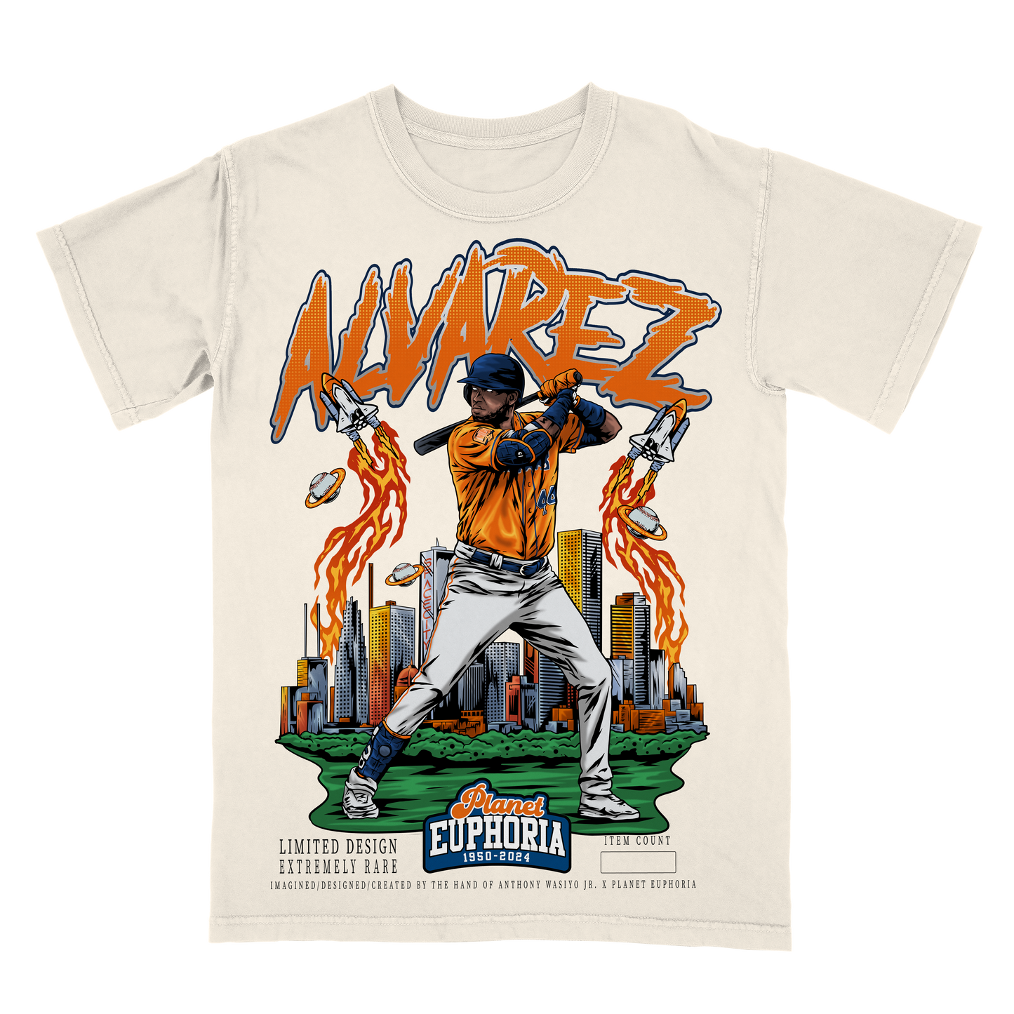 Youth Yordan Alvarez Limited Edition MLB Player Graphic T-Shirt