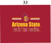 Arizona State Toddler Short Sleeve T Shirt Print