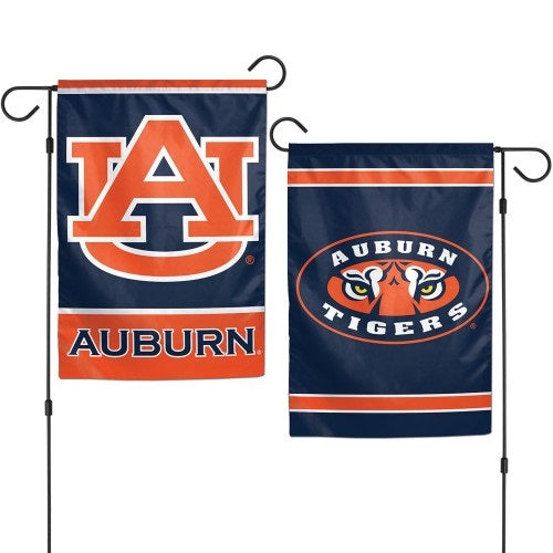 Auburn Tigers Garden Flag 2 Sided Tiger Eyes