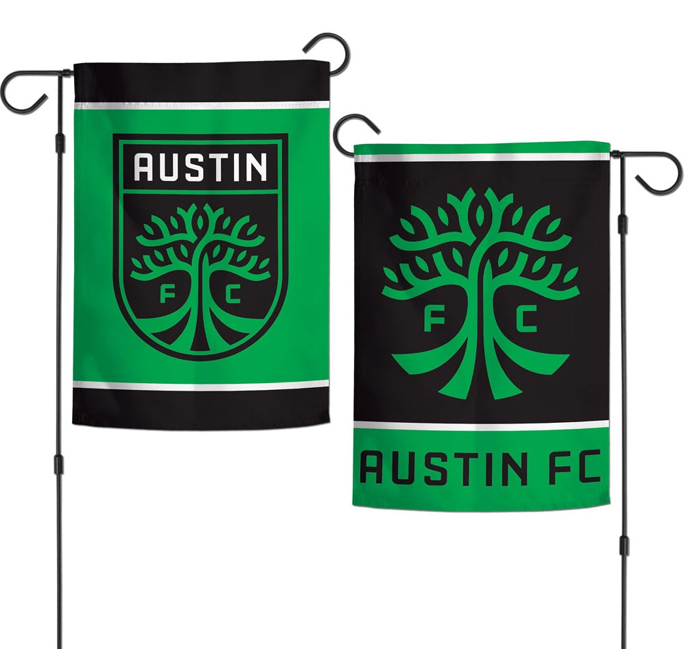 Austin FC Garden Flag 2 Sided Logo