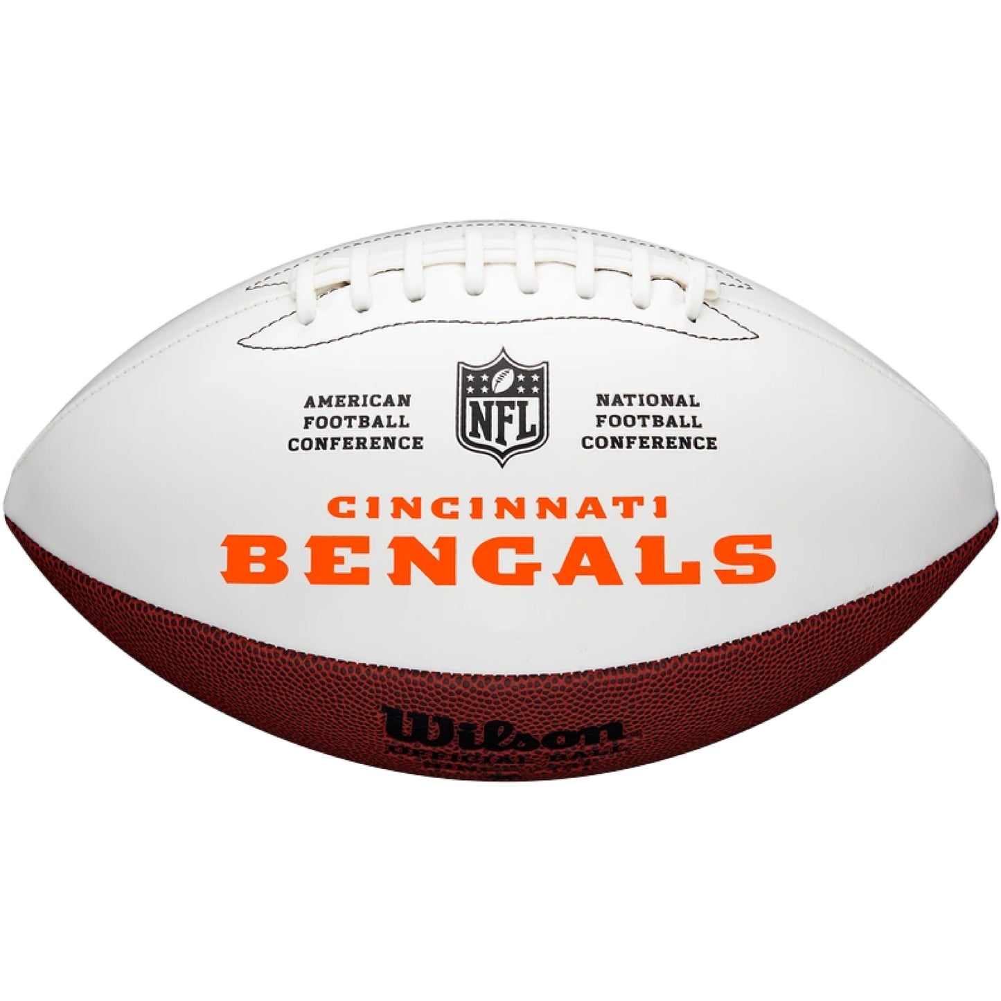 Cincinnati Bengals Embroidered Logo Signature Series Full Size Football