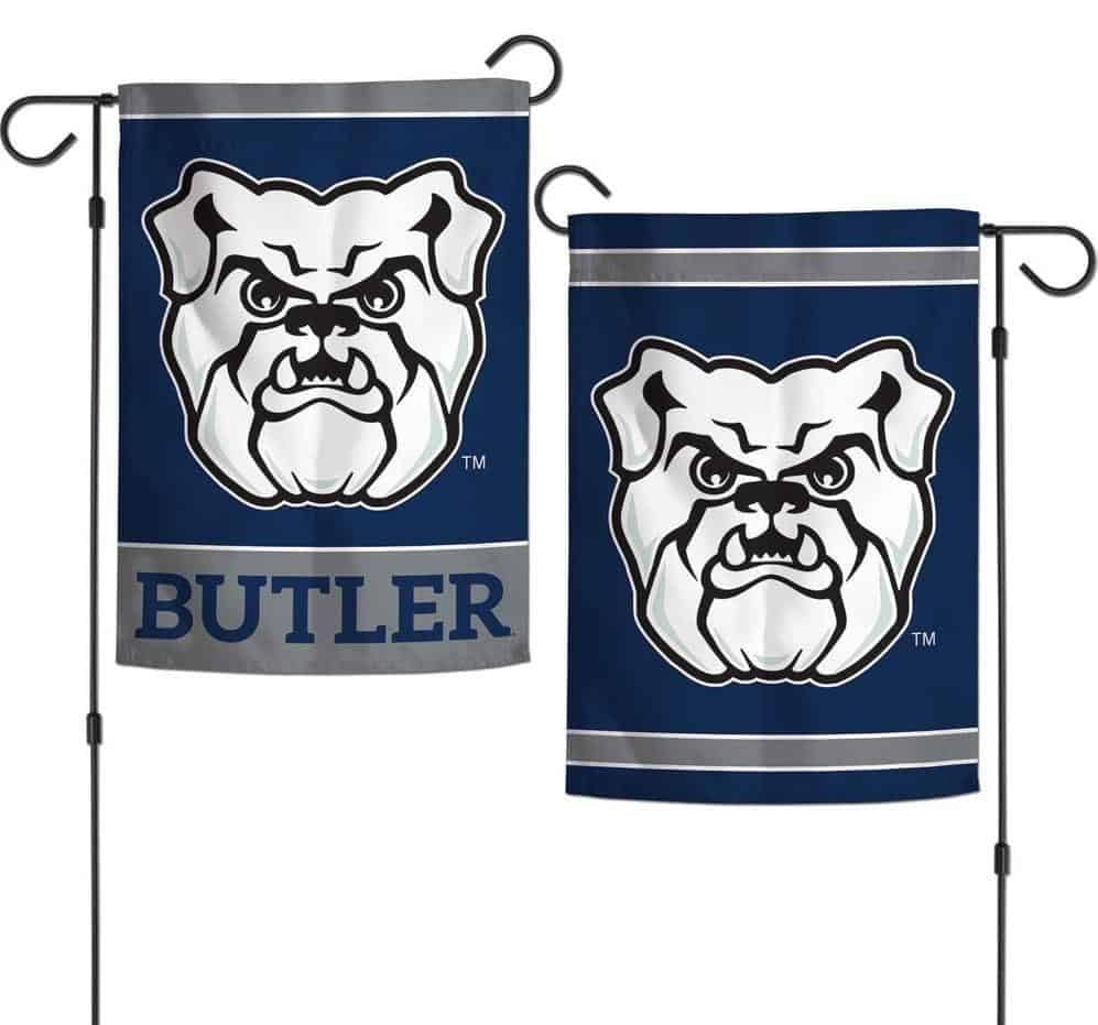 Butler Bulldogs Garden Flag 2 Sided Logo