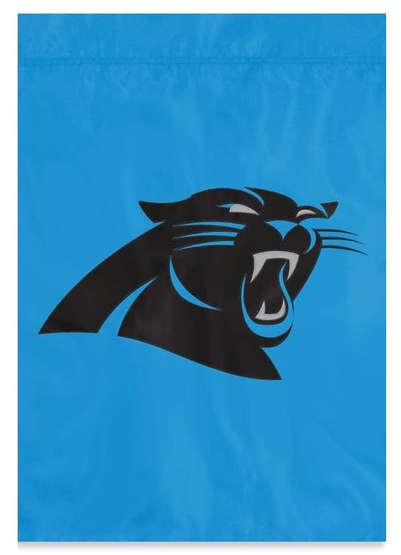 Carolina Panthers Small Garden Flag Applique Single Sided