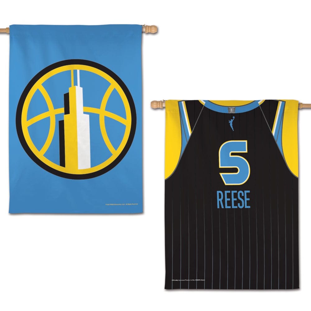 Chicago Sky Banner 2 Sided Angel Reese Jersey