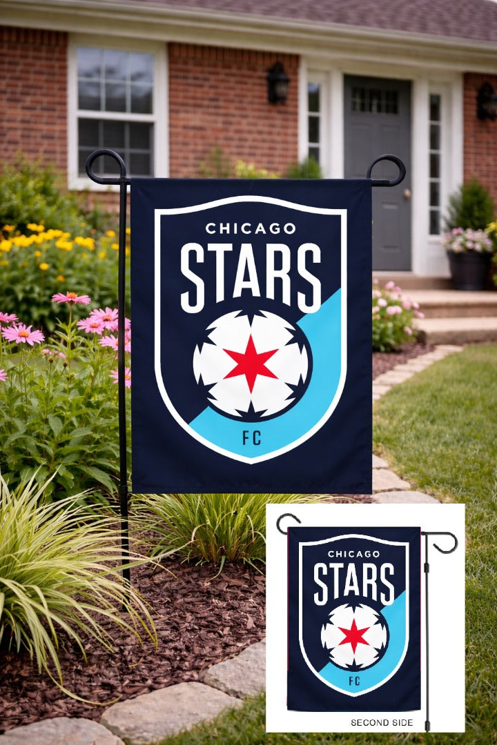 Chicago Stars 2 Sided Garden Flag
