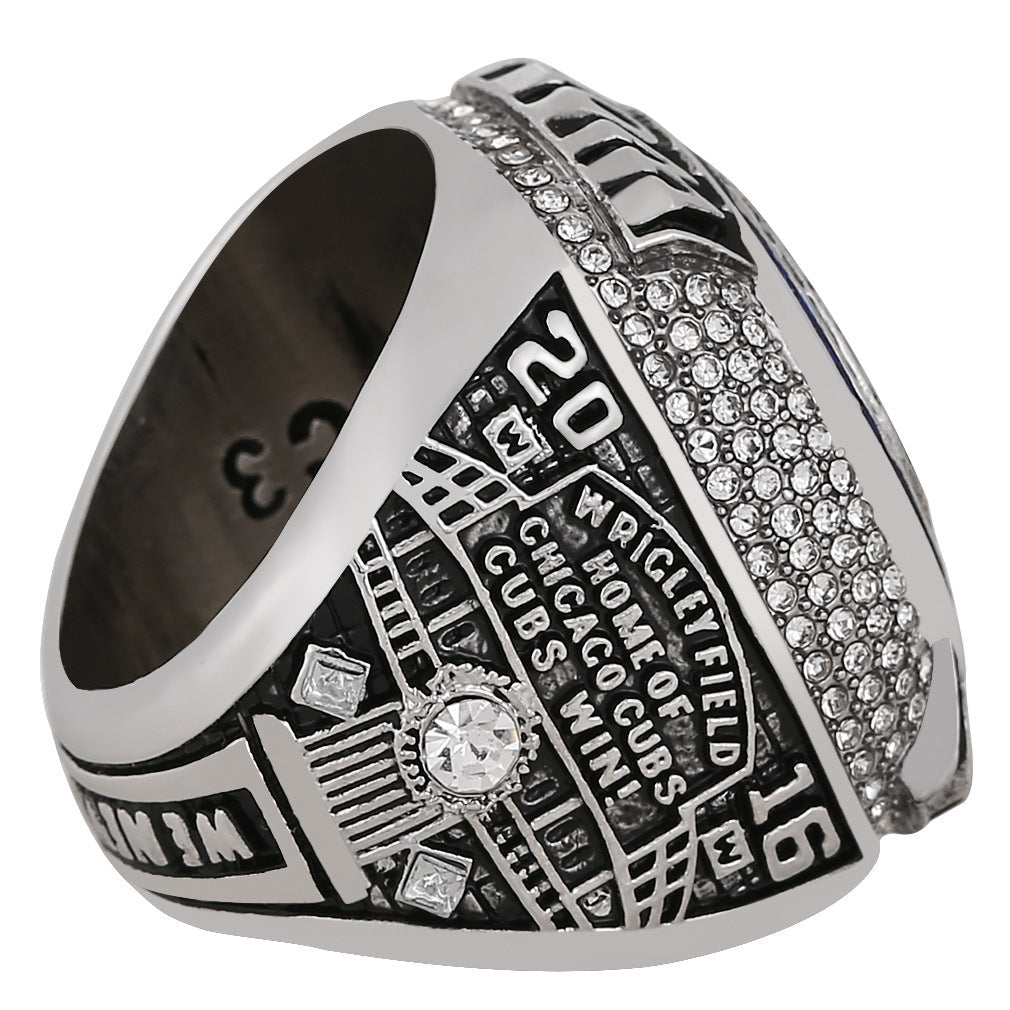 2016 Chicago Baseball Championship Ring – Fan Exclusive Memorial Collectible Gift
