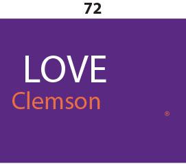 Clemson Infant Lap Shoulder Creeper Print