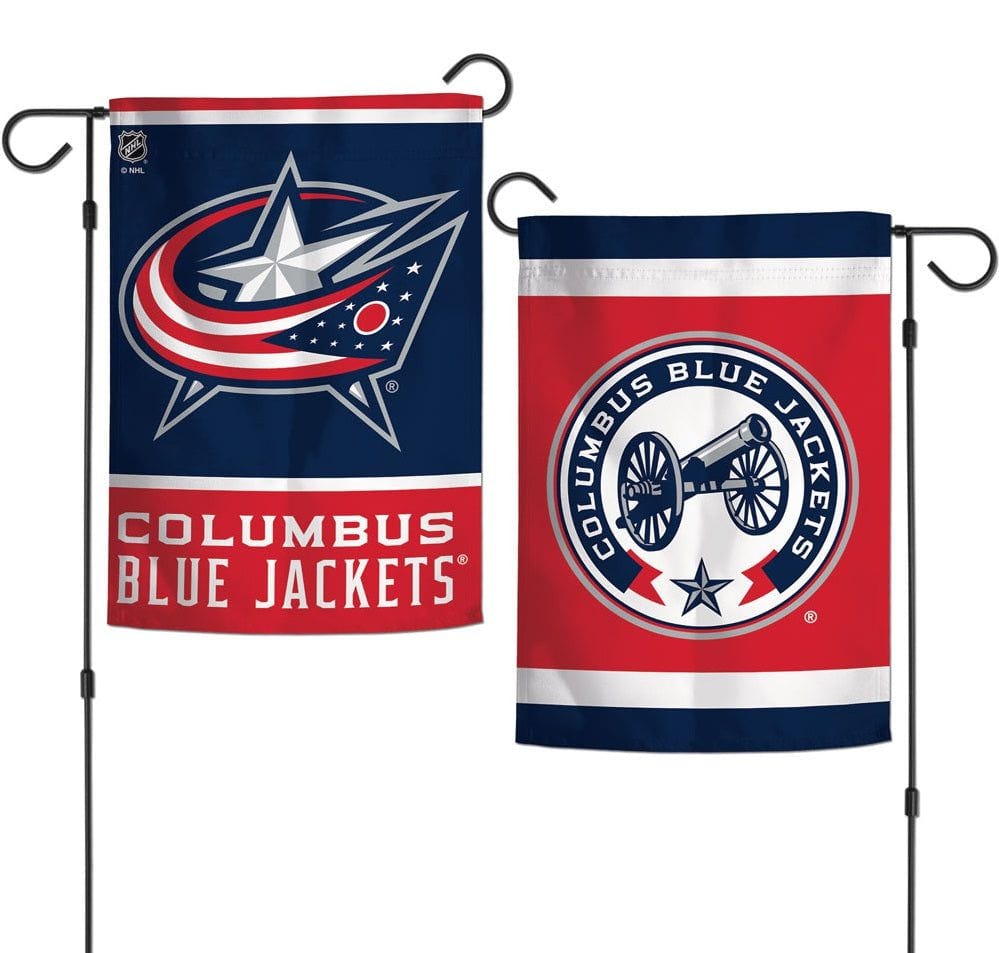 Columbus Blue Jackets Garden Flag 2 Sided
