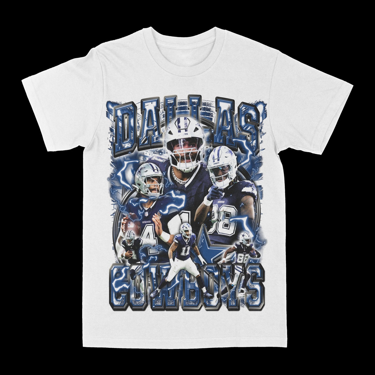 Dallas Cowboys "Big 3" Graphic Tee