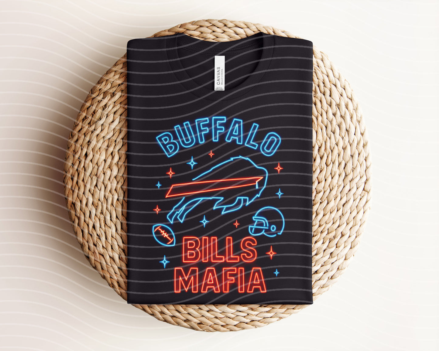 Bills Neon Graphic Tee