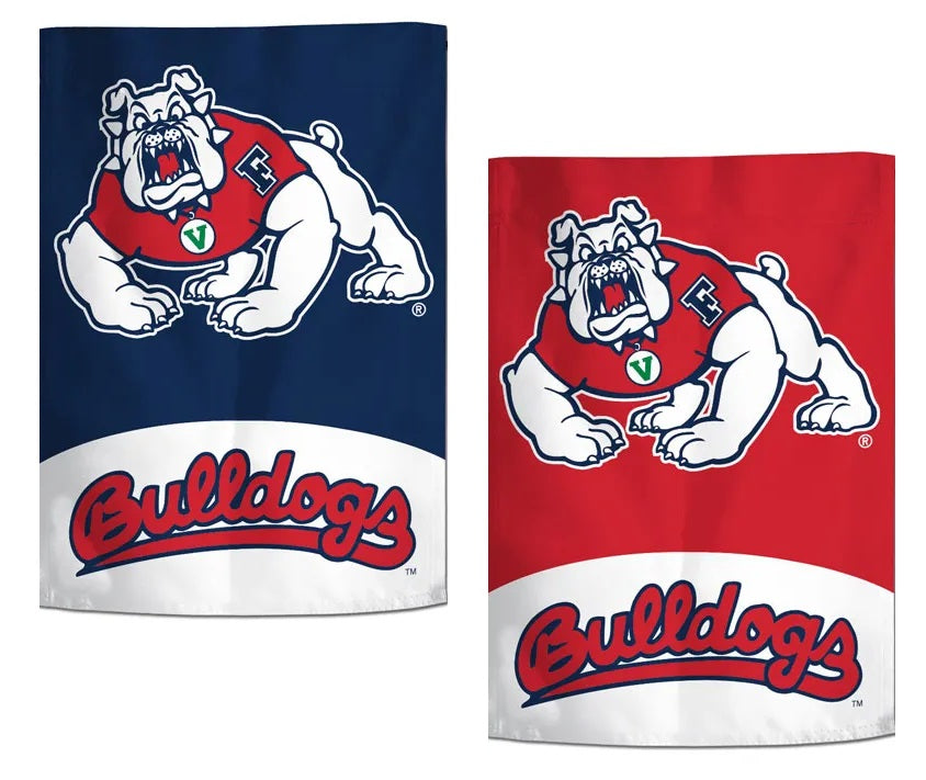 Fresno State 2 Sided Garden Flag