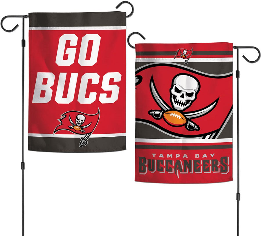 Go Bucs 2 Sided Garden Flag Tampa Bay