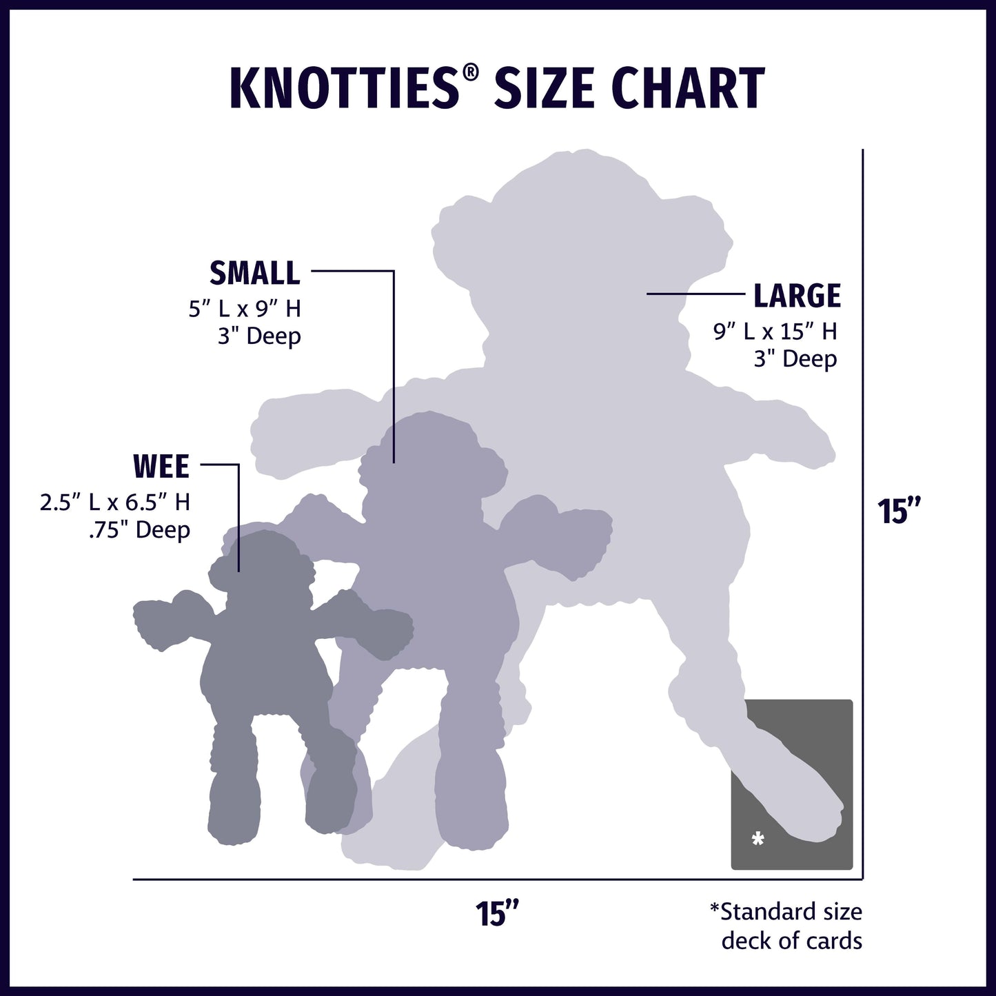 NCAA Kansas State University, Willie the Wildcat Knottie® Plush Dog Toy