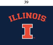 Illinois Infant Lap Shoulder Creeper Print