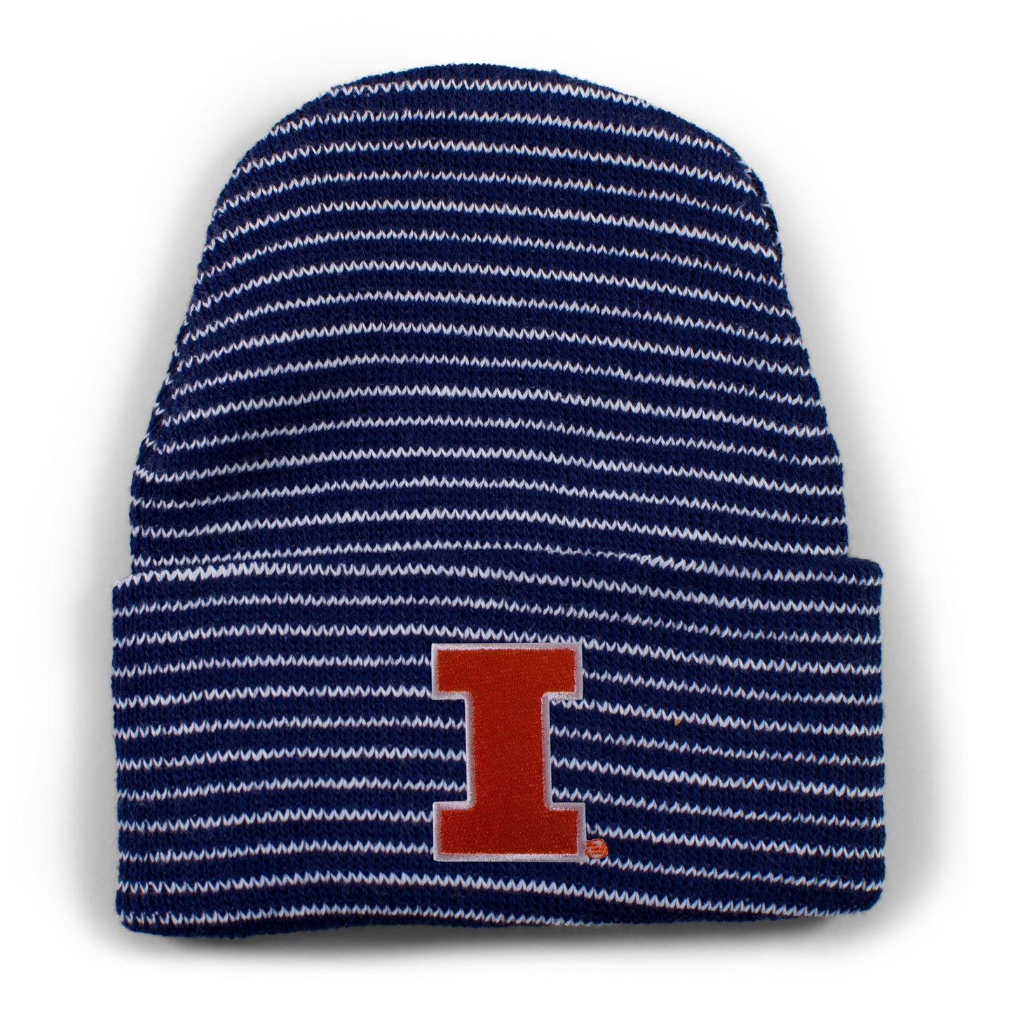 Illinois Stripe Knit Cap