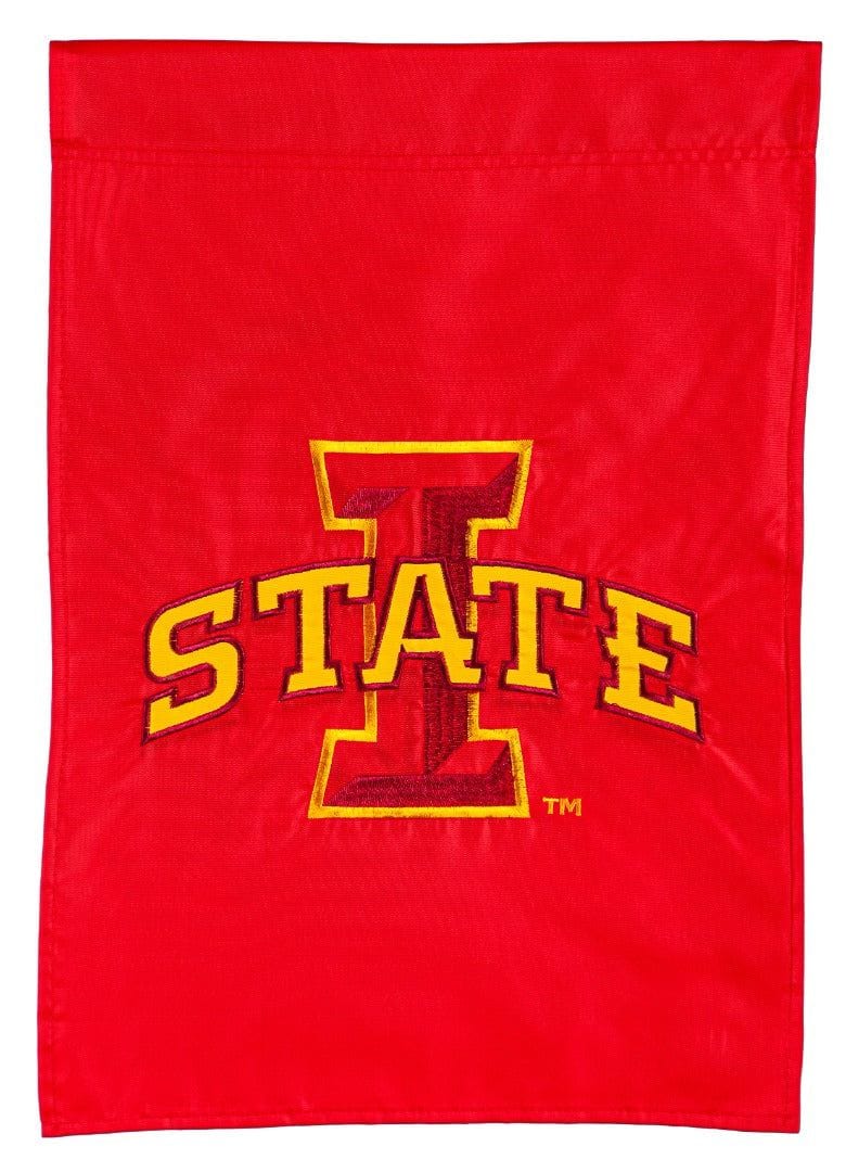 Iowa State Cyclones Garden Flag 2 Sided Applique