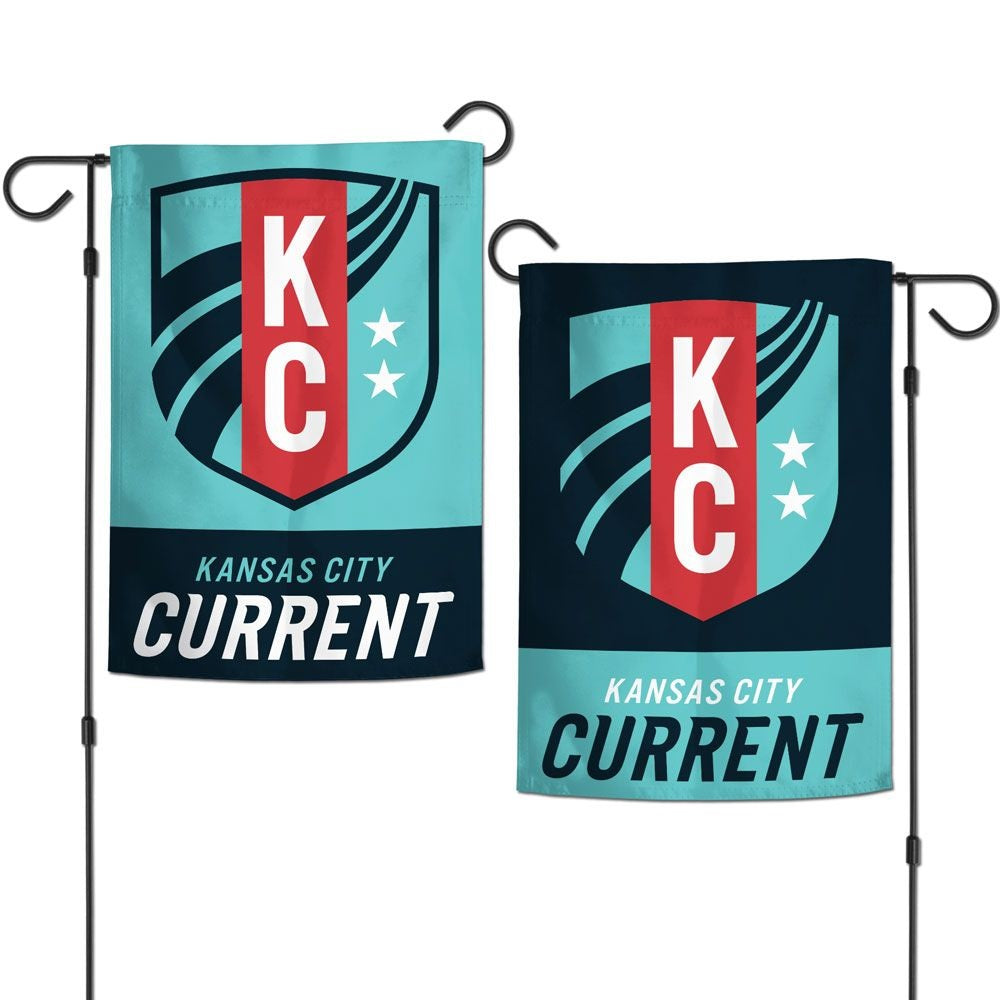 Kansas City Current Garden Flag 2 Sided