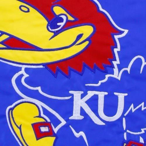 Kansas Jayhawks Garden Flag 2 Sided Big Jay Logo