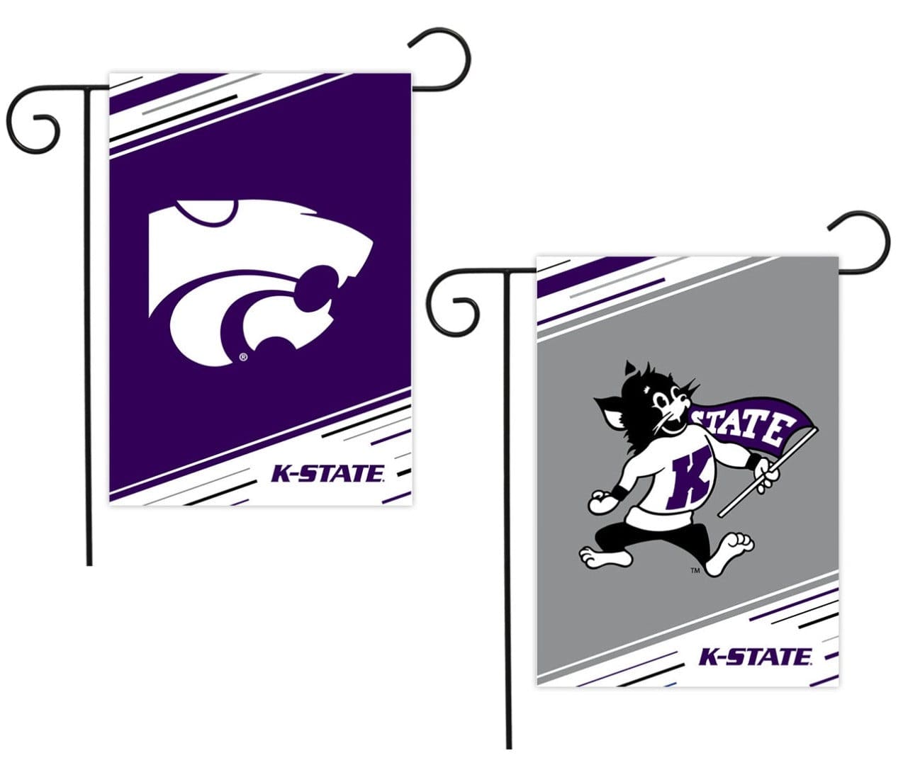 Kansas State University Garden Flag 2 Sided K-State