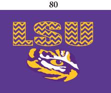 LSU Toddler Short Sleeve T Shirt Print
