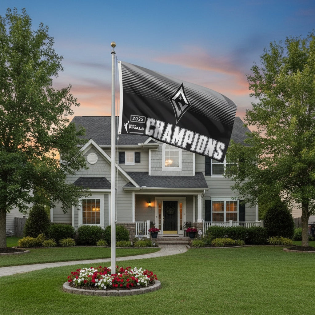Las Vegas Aces 2025 WNBA Champions 3x5 Flag