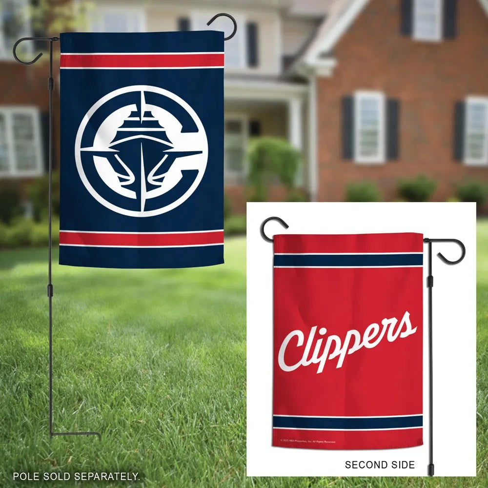 Los Angeles Clippers 2 Sided Garden Flag