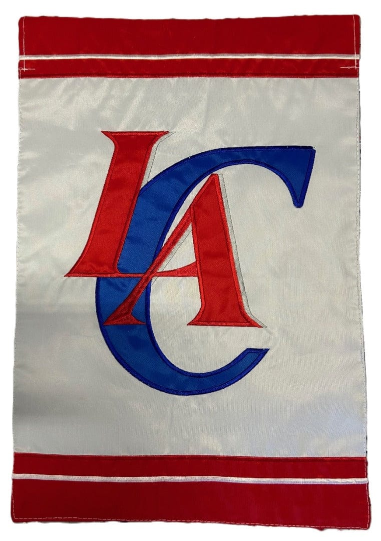 Los Angeles Clippers Garden Flag 2 Sided Applique