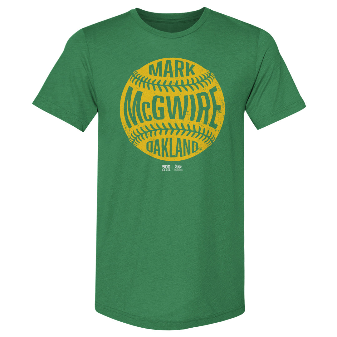 Mark McGwire Oakland Vintage Baseball WHT
