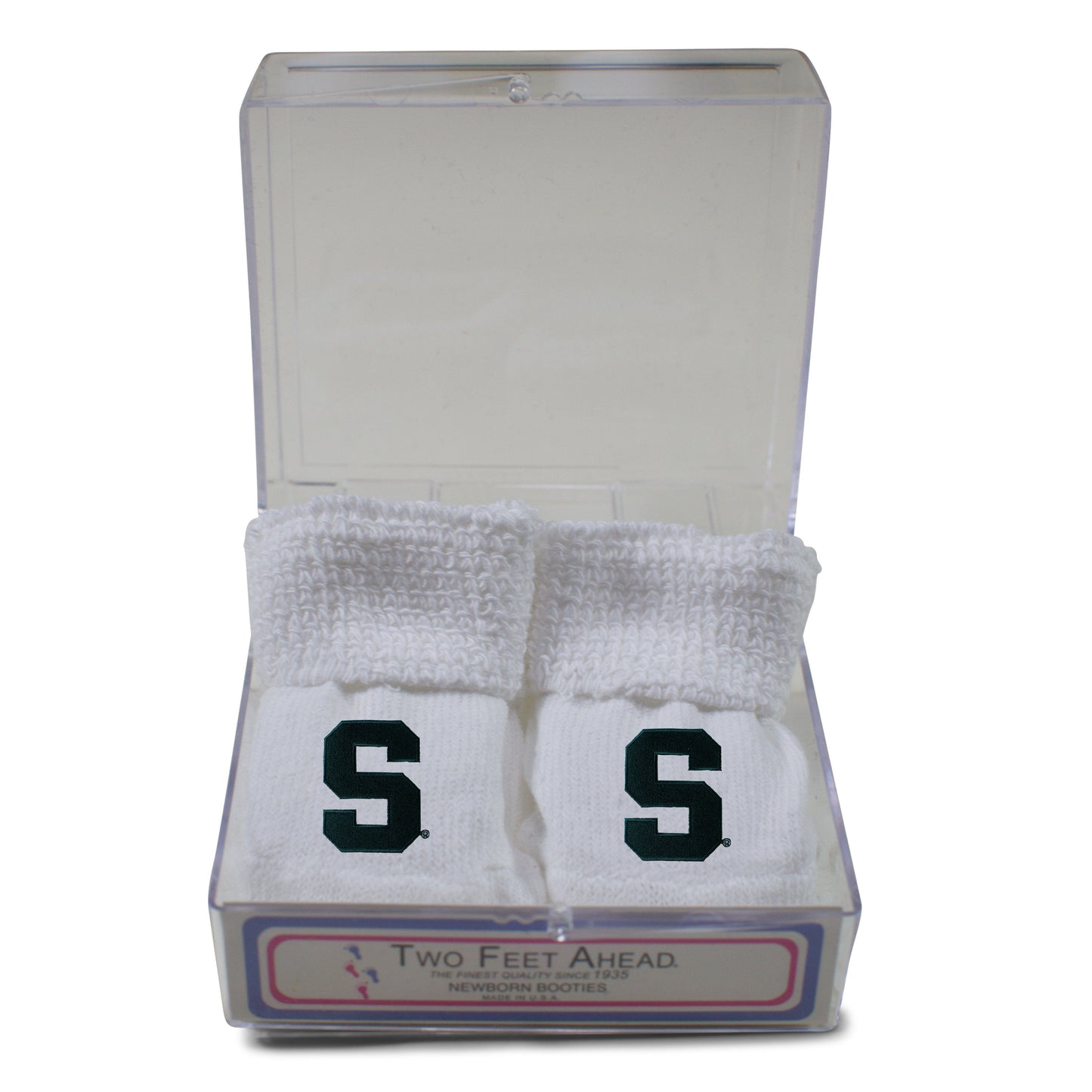 Michigan State Gift Box Bootie