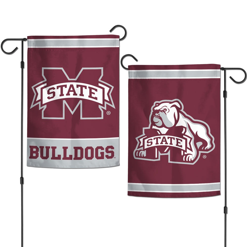 Mississippi State Bulldogs Garden Flag 2 Sided