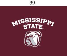 Mississippi State Toddler Short Sleeve T Shirt Print