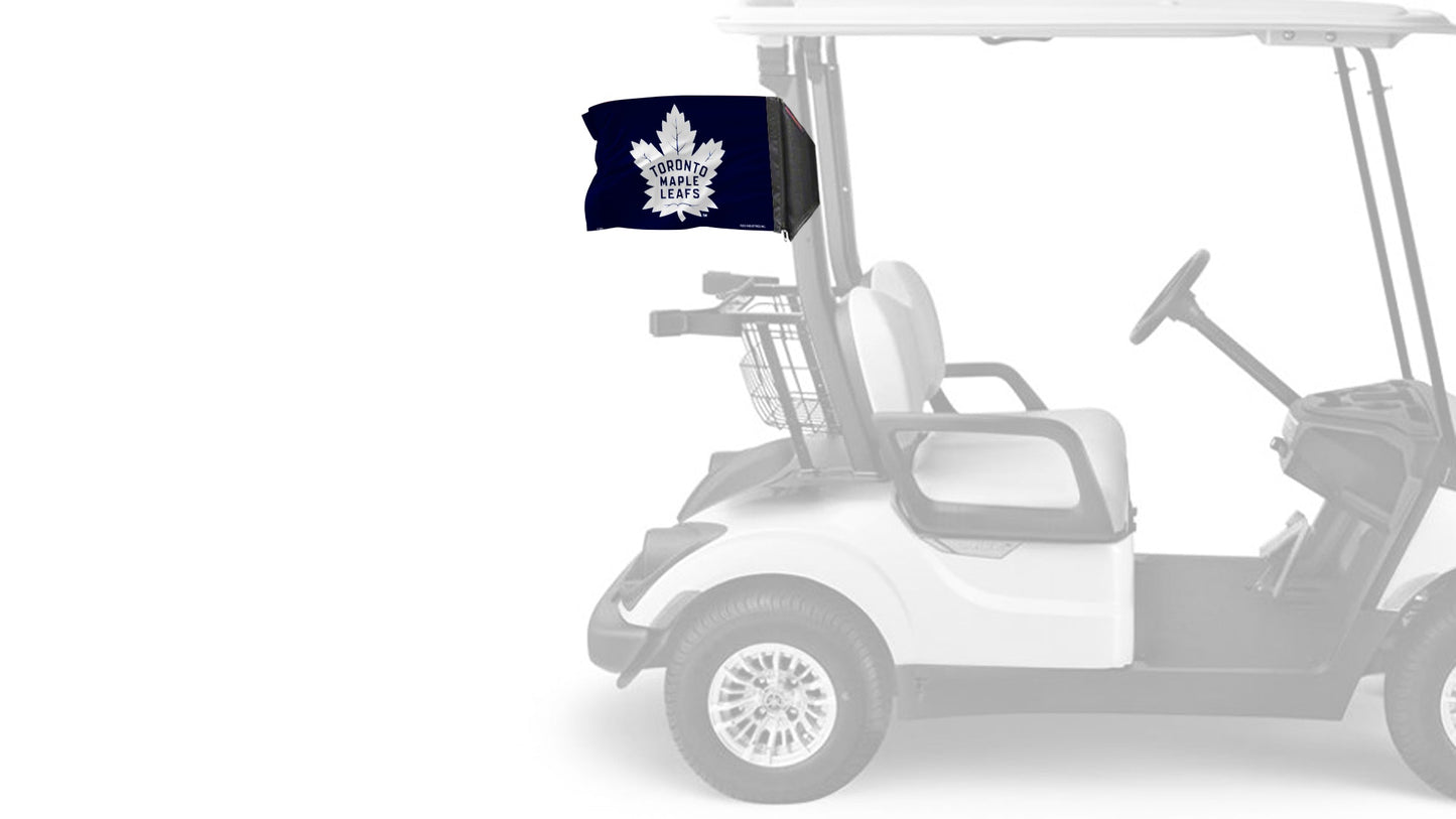 Toronto Maple Leafs 11"x17" Forever Wave Flag for Golf Carts