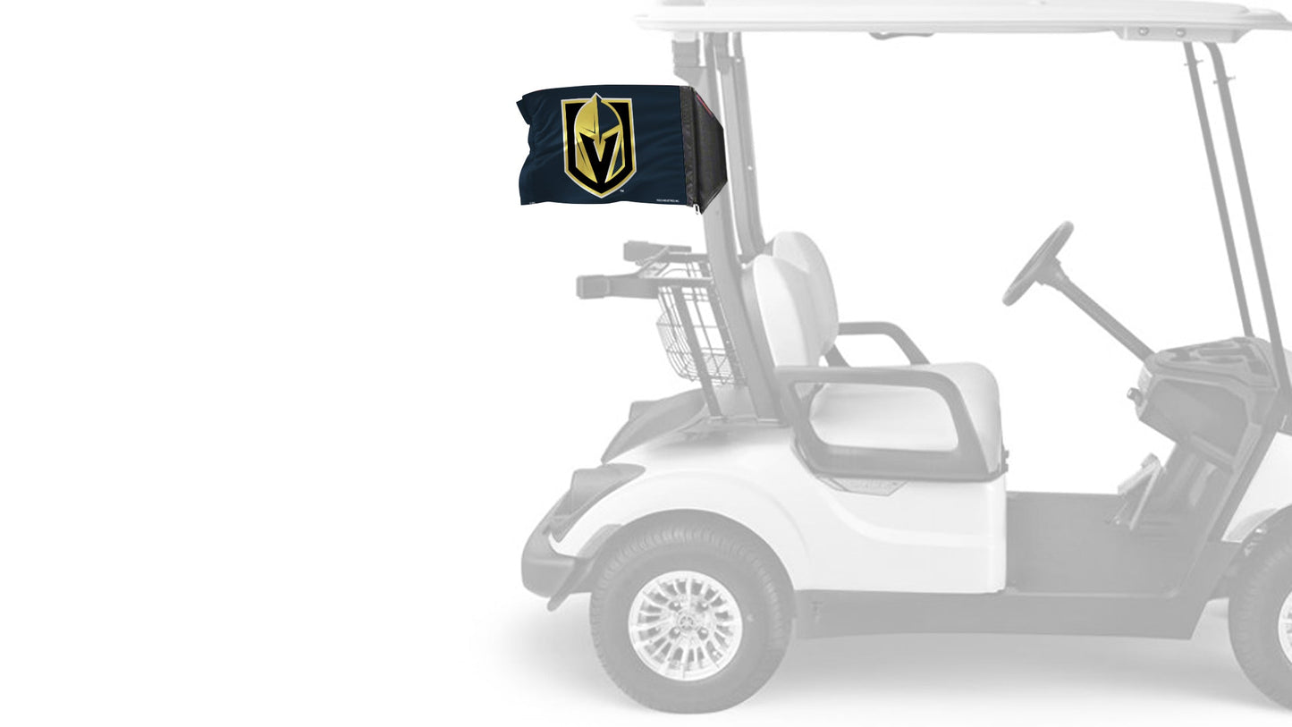 Las Vegas Knights 11"x17" Forever Wave Flag for Golf Carts