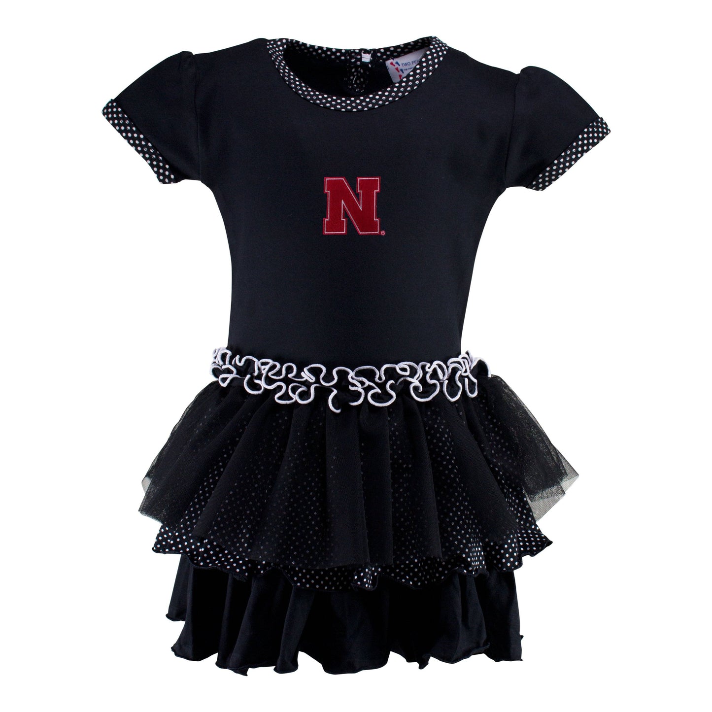Nebraska Pin Dot Tutu Dress