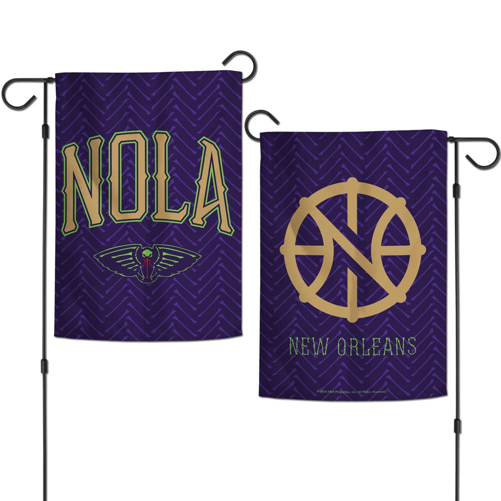 New Orleans Pelicans City Garden Flag 2 Sided