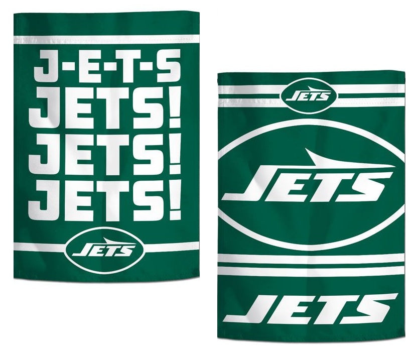 New York J-E-T-S 2 Sided Garden Flag