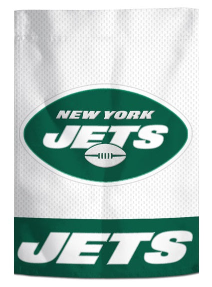 New York Jets Garden Flag Applique 2 Sided