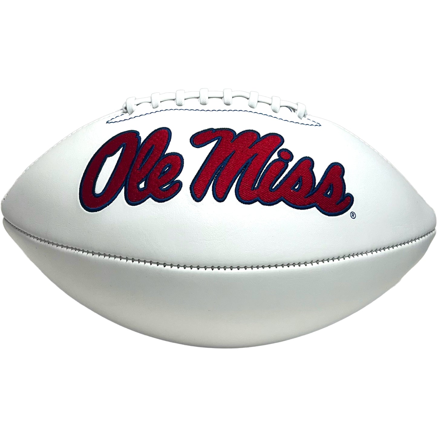 Ole Miss Rebels Embroidered Logo Signature Series Full Size Football