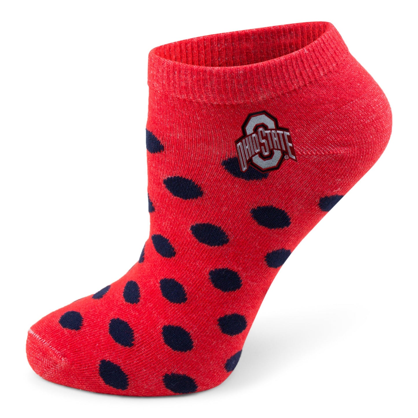 Ohio State Women's Polka Dot Footie